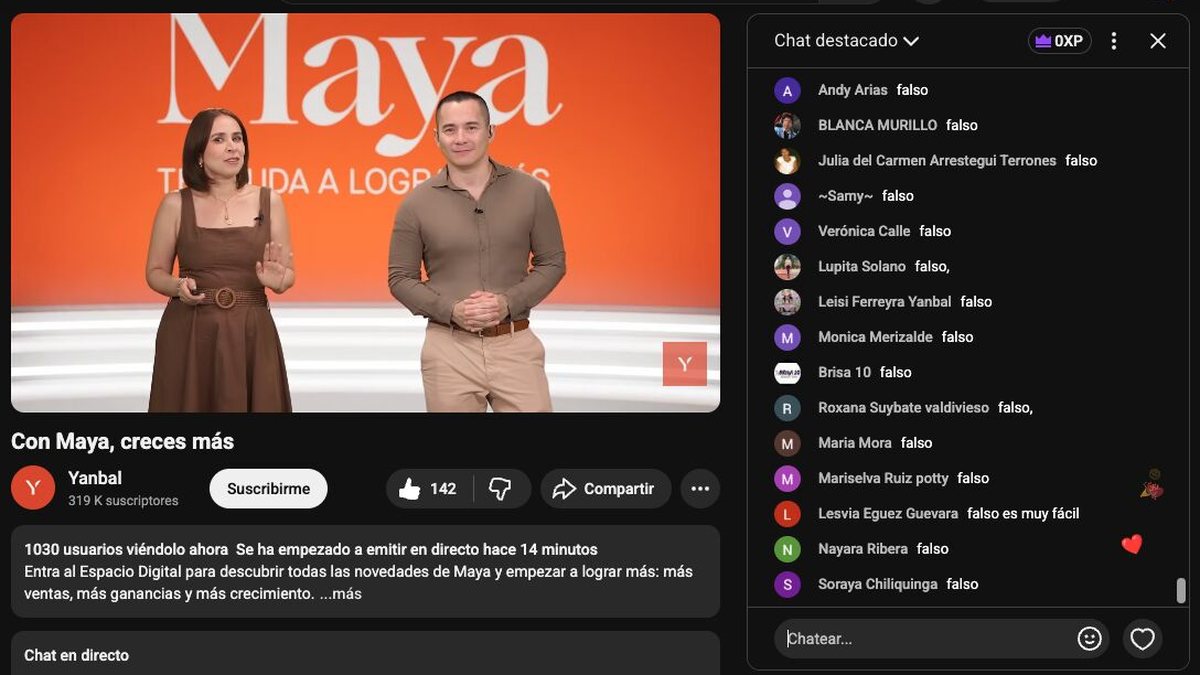 Yanbal: over 1,000 consultants connected to their app launch